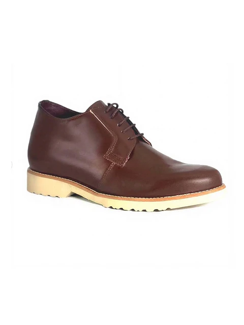 Zapato Casual Merlot Café Oscuro Aumenta +8cm de Altura