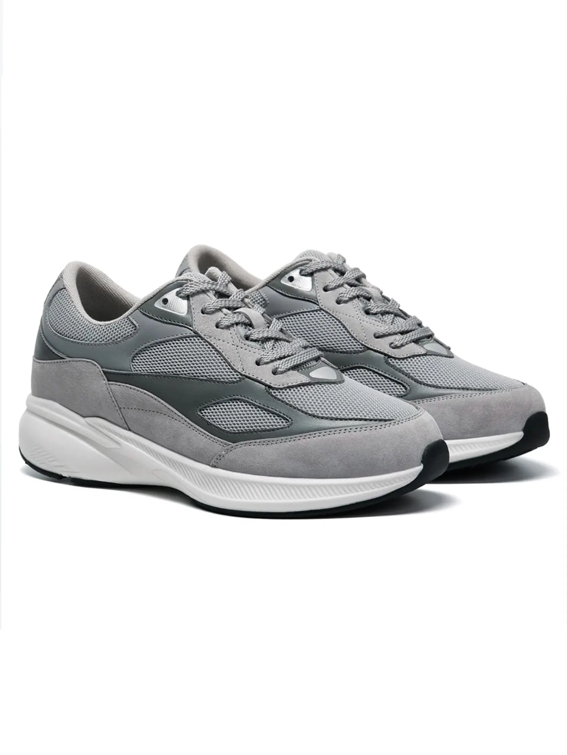Zapatilla Barrio Gris Aumenta +8cm de Altura 2