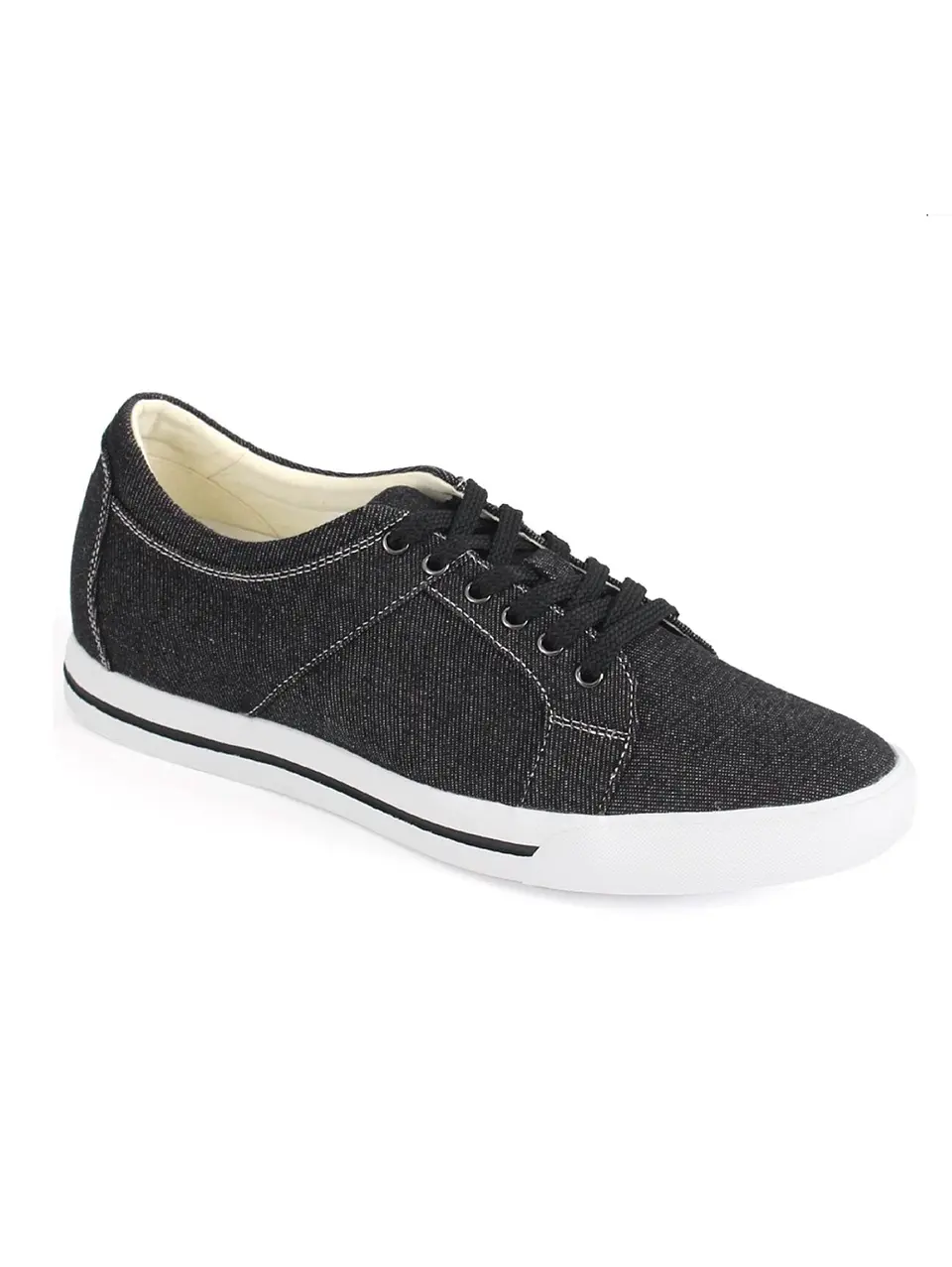 Zapatilla Ranco Negro Aumenta +6cm de altura 1