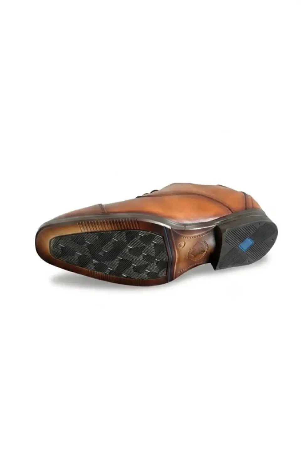 Zapato Giorgio Café Claro Cuero Aumenta +7cms de Altura 7