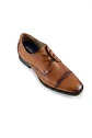 Zapato Giorgio Café Claro Cuero Aumenta +7cms de Altura - Miniatura 5