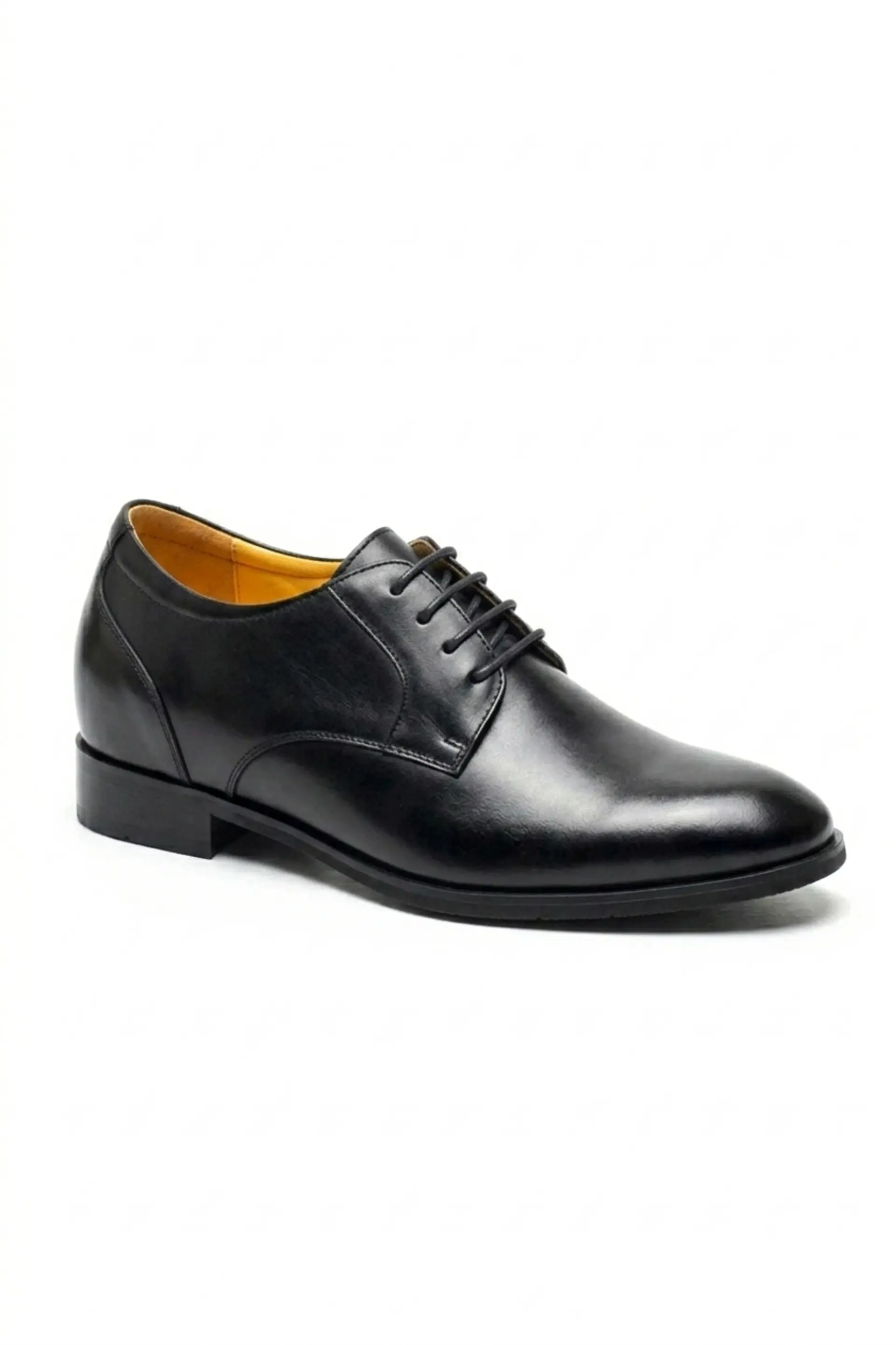 Zapato Magnum Negro Cuero Aumenta +10cms de Altura 1