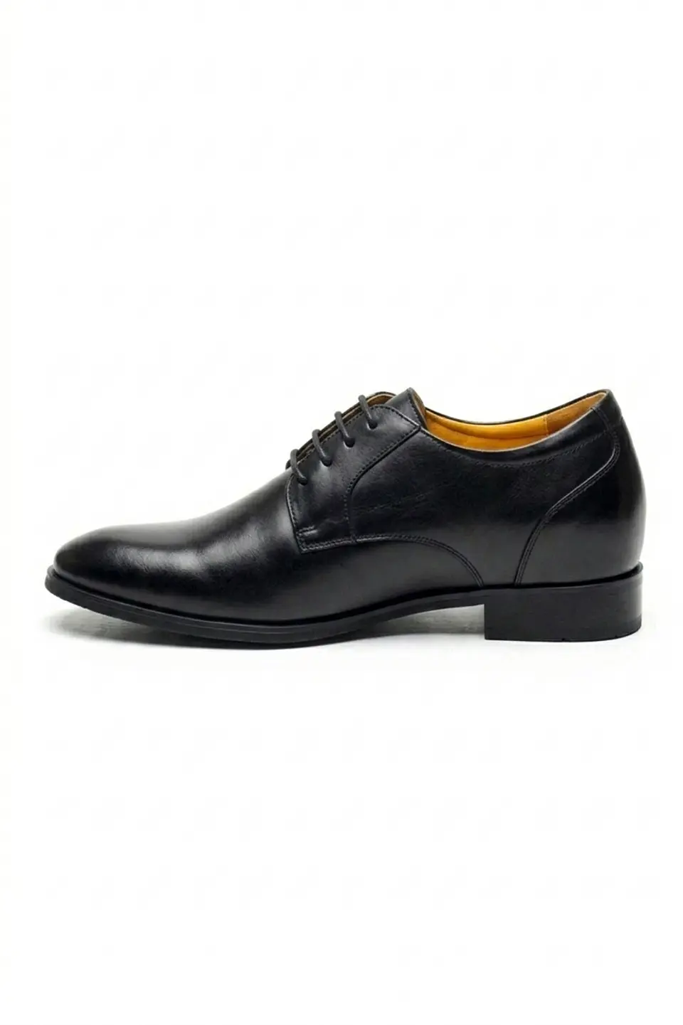Zapato Magnum Negro Cuero Aumenta +10cms de Altura 5