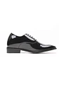 Zapato Vito Charol Negro Aumenta +7cms de Altura - Miniatura 3