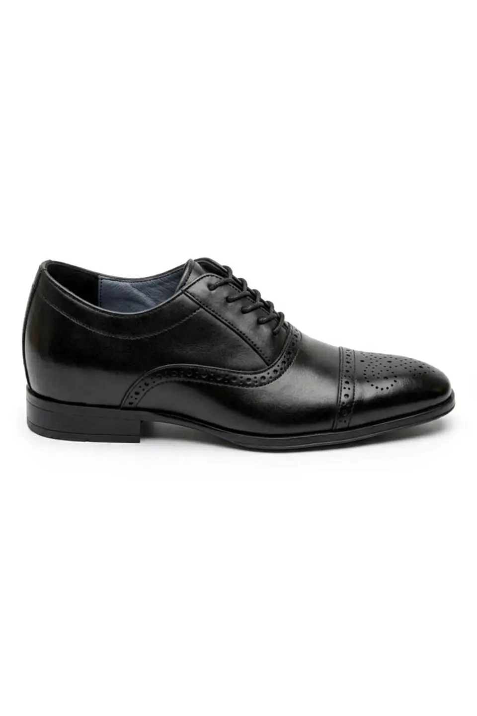Zapato Raúl Negro Mate Aumenta +7cms de Altura 4