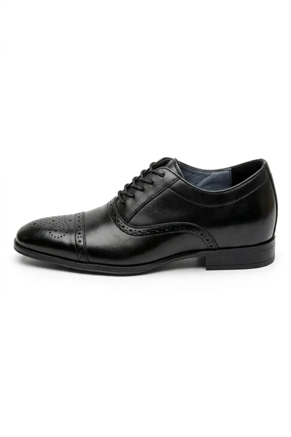 Zapato Raúl Negro Mate Aumenta +7cms de Altura 3