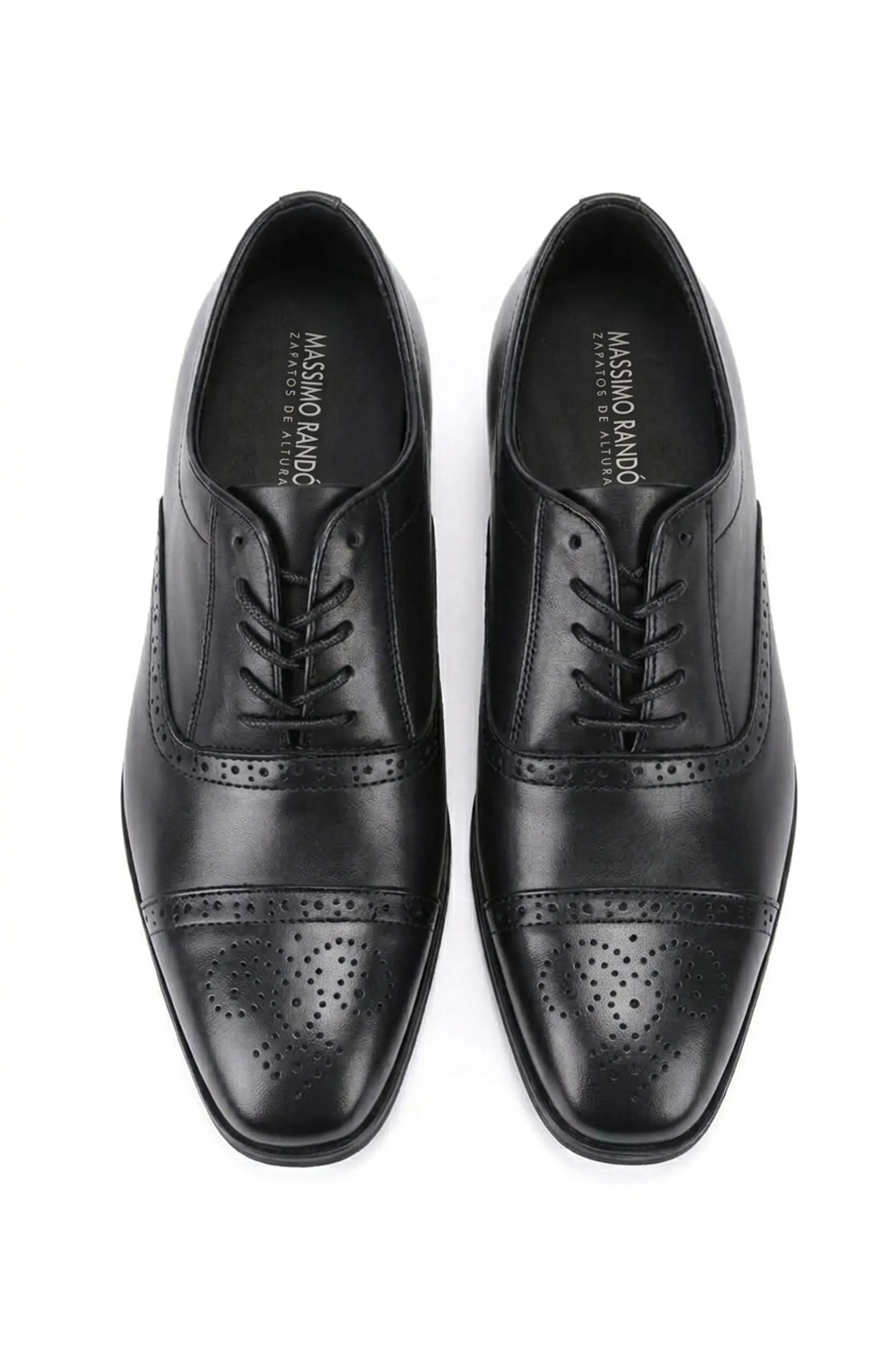 Zapato Raúl Negro Mate Aumenta +7cms de Altura 5