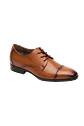 Zapato Giorgio Café Claro Cuero Aumenta +7cms de Altura - Miniatura 1