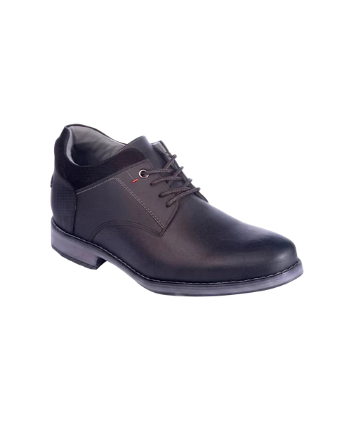 Zapato Casual Damian Negro Aumenta +8cm de altura