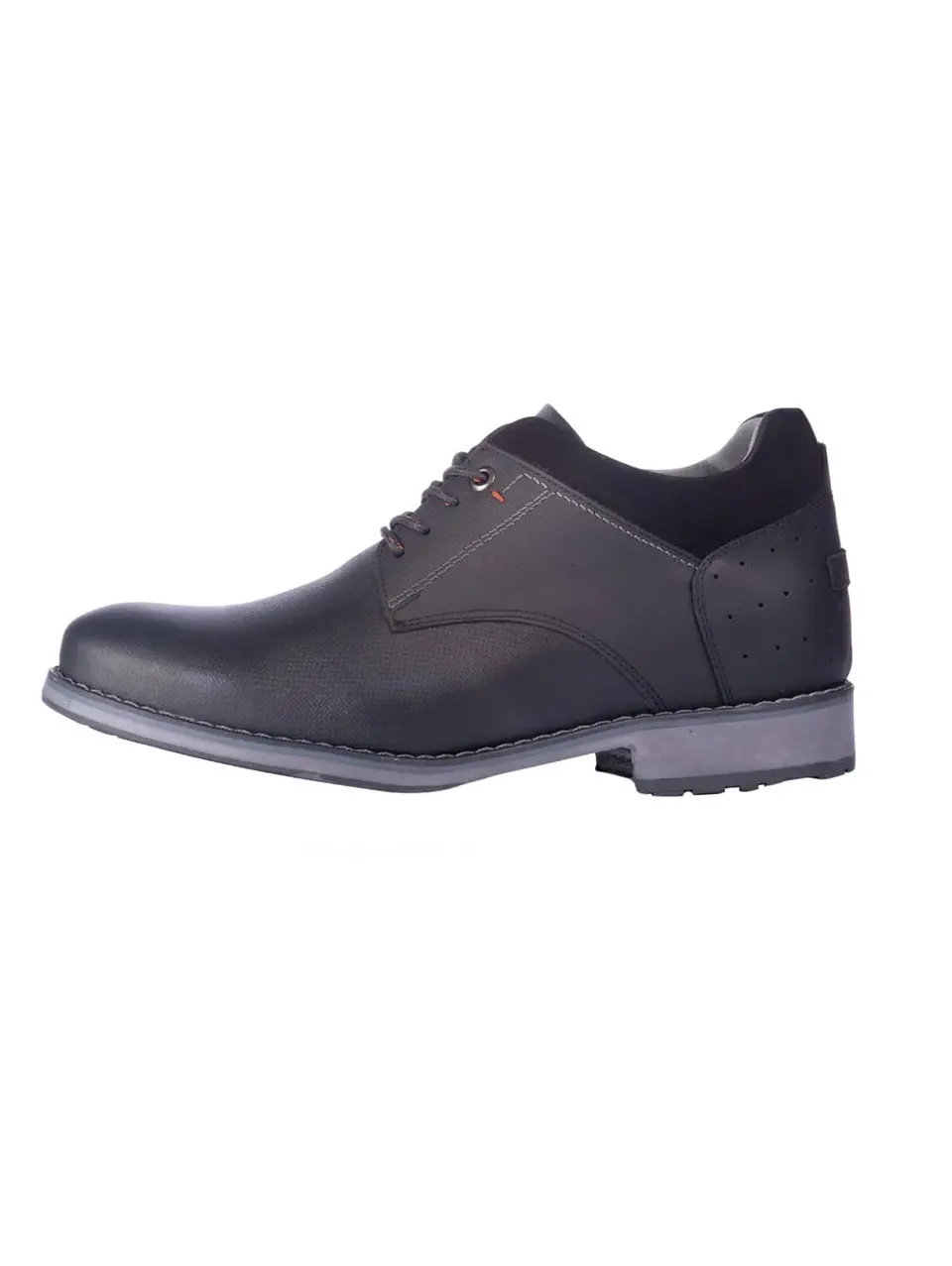 Zapato Casual Damian Negro Aumenta +8cm de altura 3