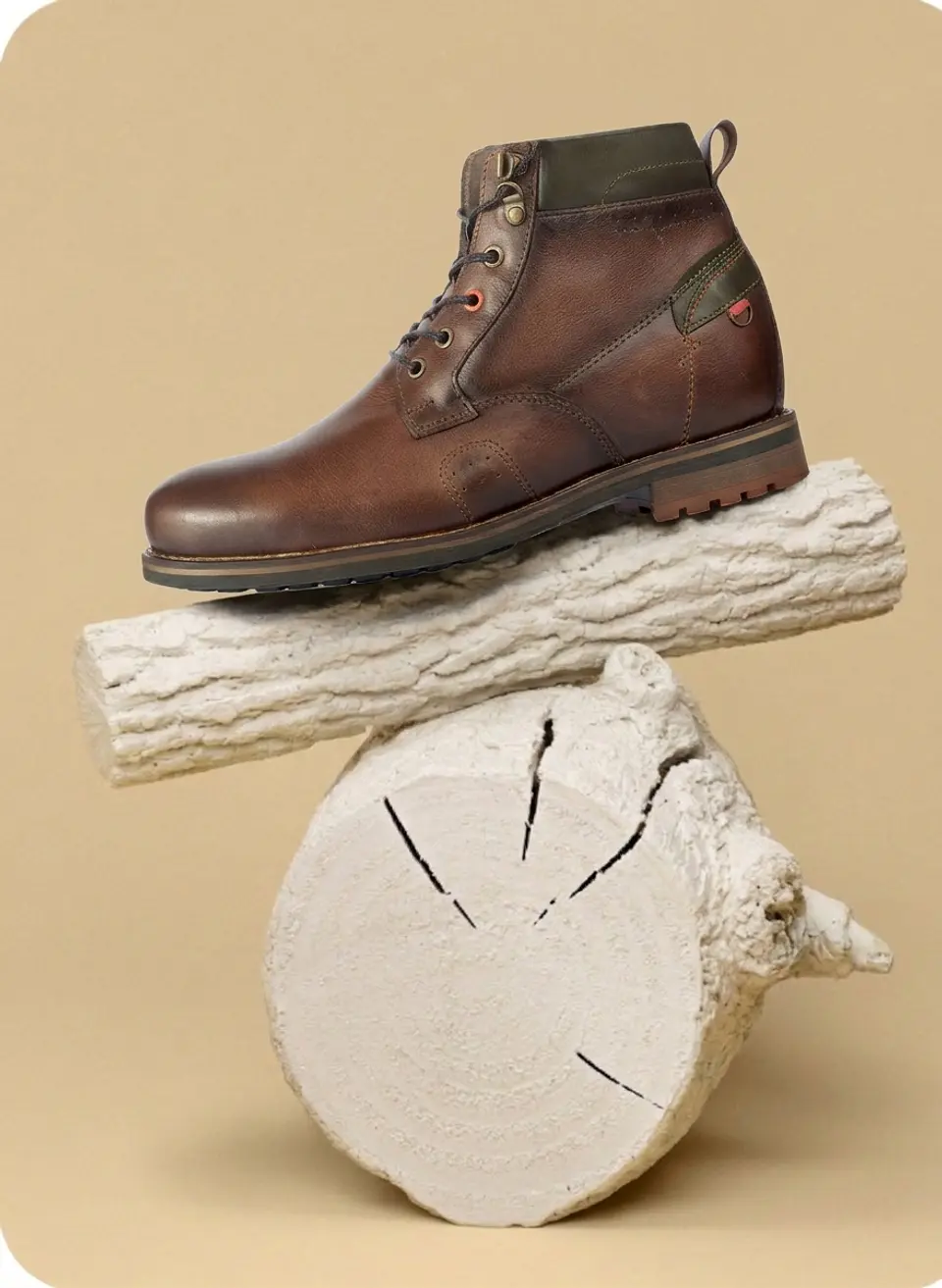 Bota Cumbre Café Miel Aumenta +8cm de Altura 7