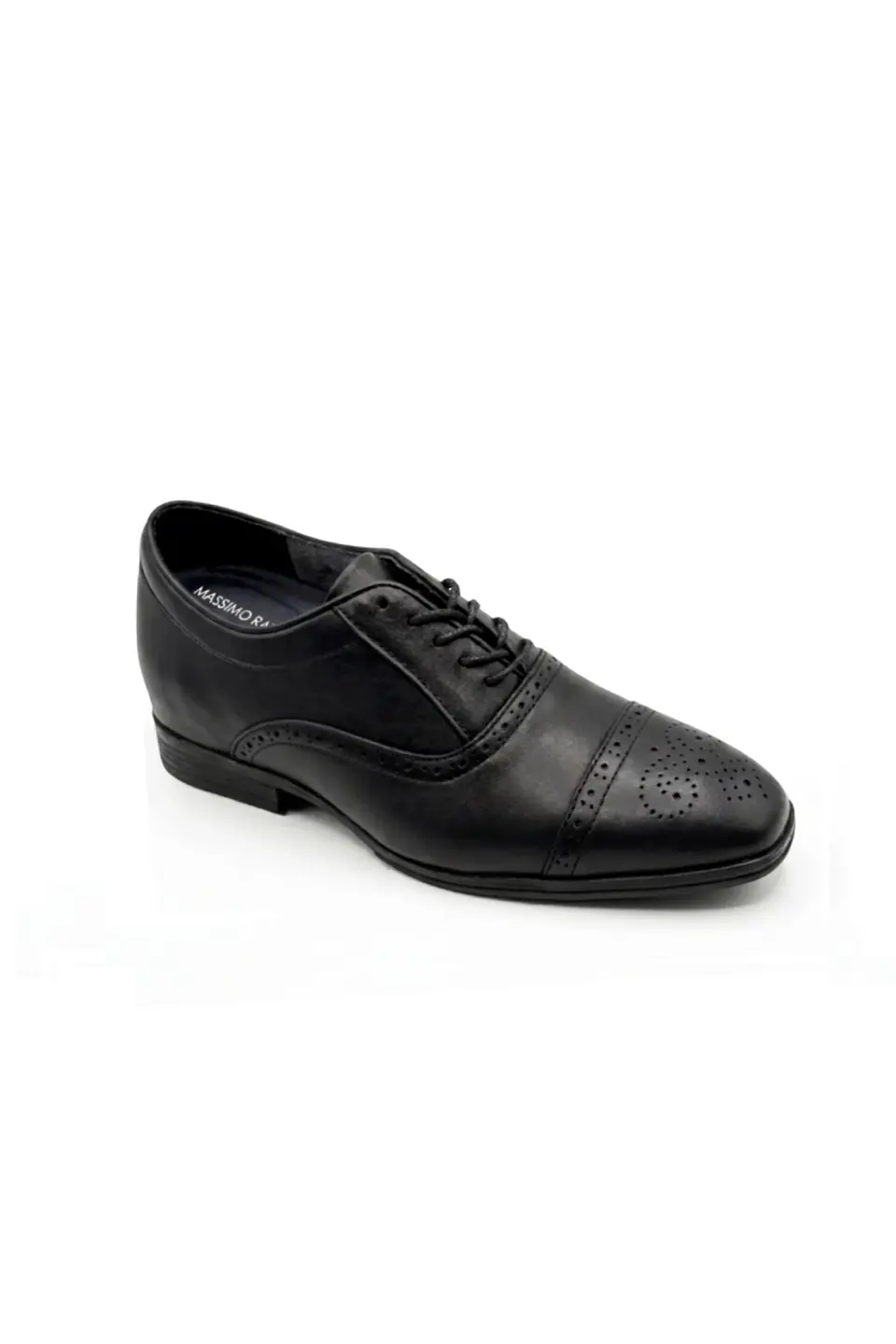 Zapato Raúl Negro Mate Aumenta +7cms de Altura 2