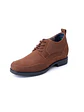 Zapato Casual Castel Café Nobuck Aumenta +8cm de Altura - Miniatura 4