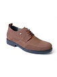 Zapato Casual Castel Café Nobuck Aumenta +8cm de Altura - Miniatura 1