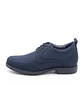 Zapato Casual Castel Nobuck Azul Aumenta 8cm de Altura - Miniatura 2