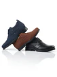 Zapato Casual Castel Nobuck Azul Aumenta 8cm de Altura - Miniatura 6