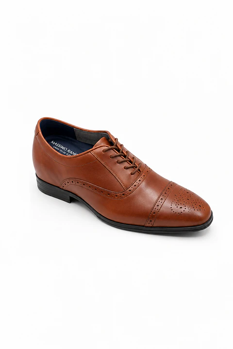 Zapato Raúl Café Aumenta 7cm de Altura 