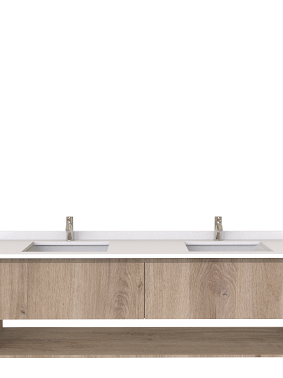 Mueble vanitorio Doble Aéreo  de 180 cm /  M9-1823 -DA / jerez 1