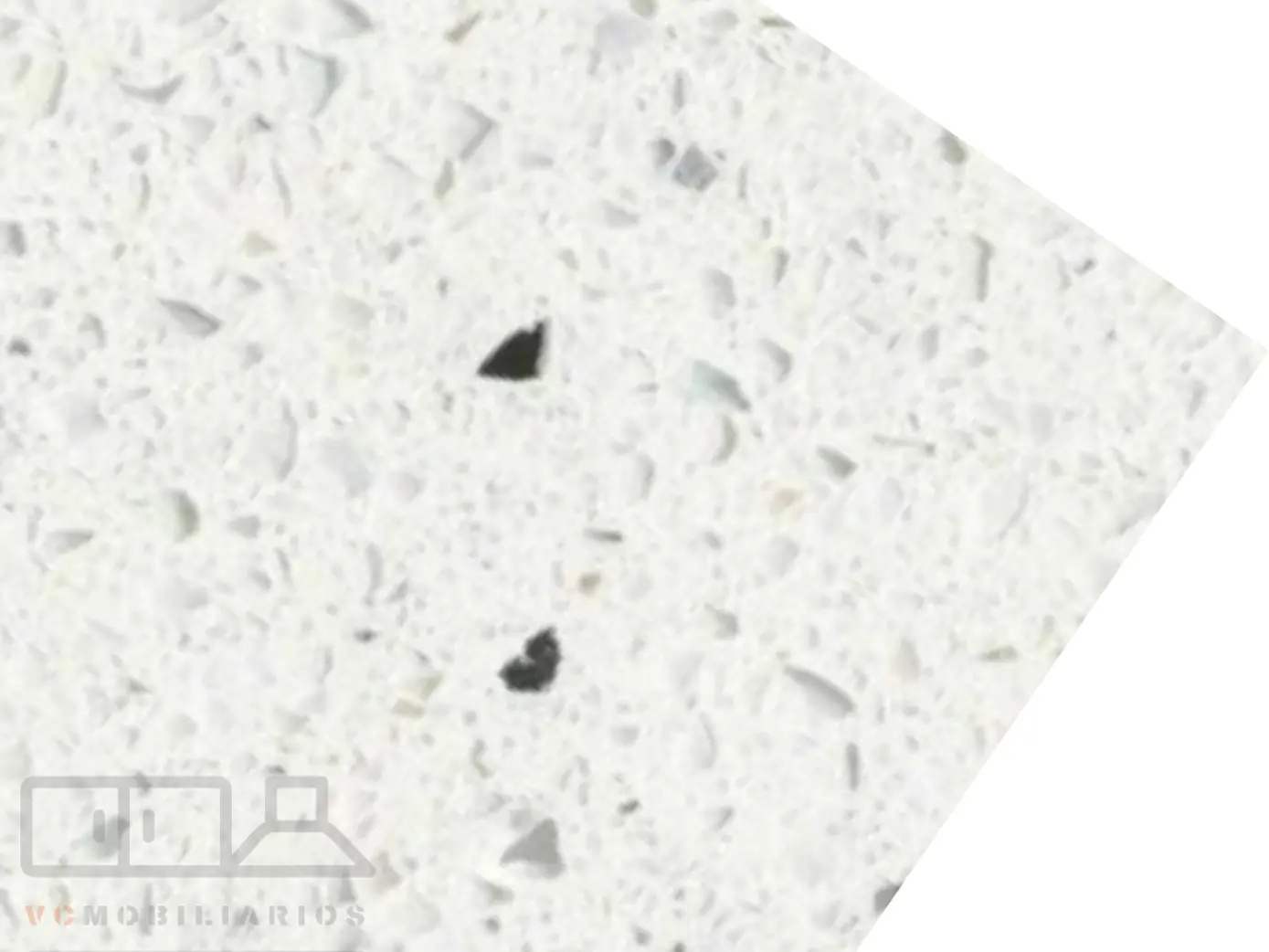 Mueble vanitoro simple de 120 cm / m8 / Cuarzo blanco galaxys / Cava 2