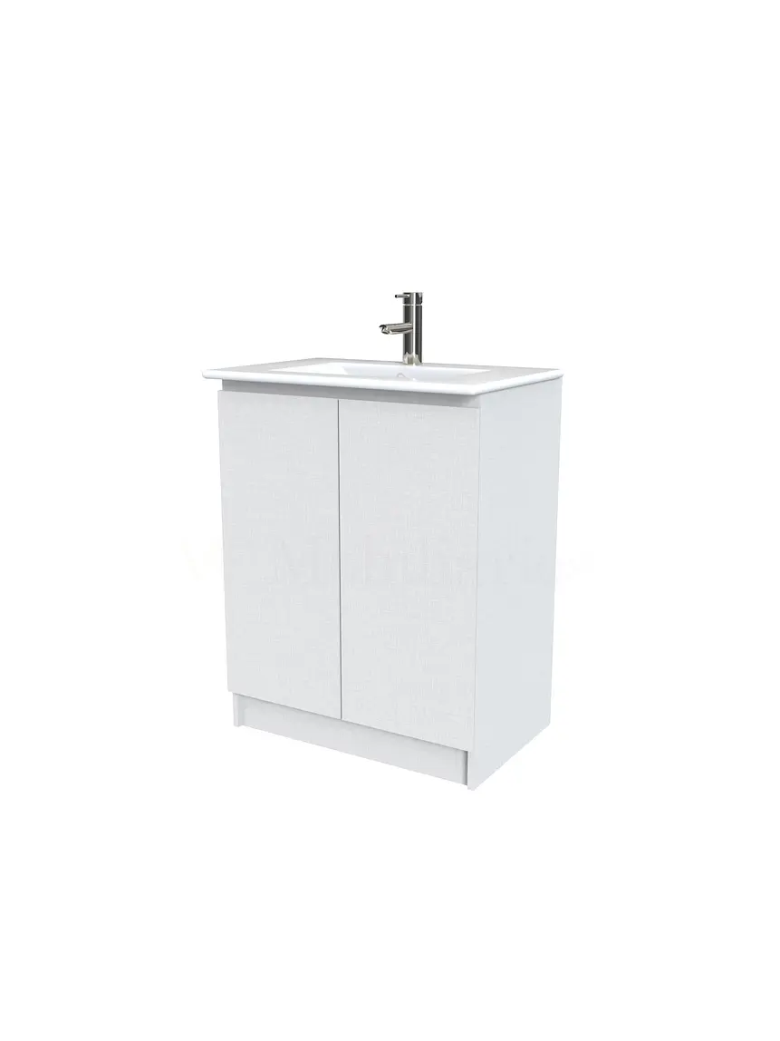 Mueble vanitorio al piso  de 50  cm con cubierta de loza M0-501  / Giorno 1