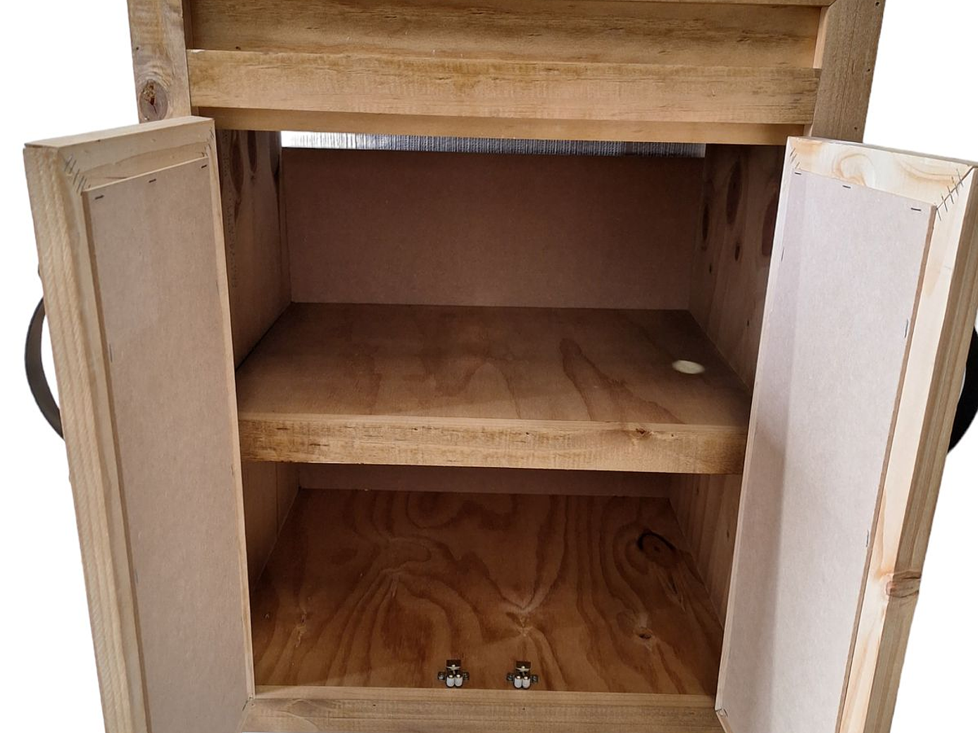 Mueble vanitorio Rustico de 50cm con cubierta de loza / R0-602 2