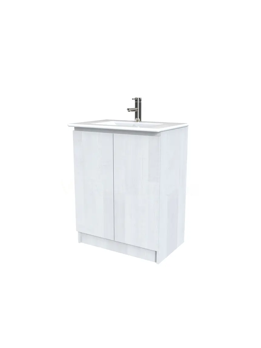 Mueble vanitorio al piso  de 50  cm con cubierta de loza M0-501  / Legno 1