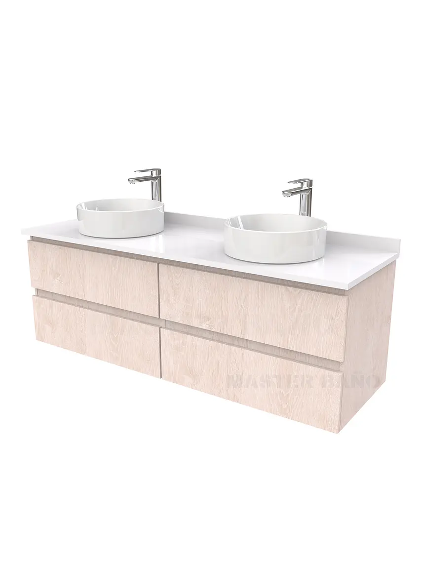 Mueble Vanitorio  para lavamanos sobreponer simple de 170 cm M4-1730-SPA / Provenzal 1