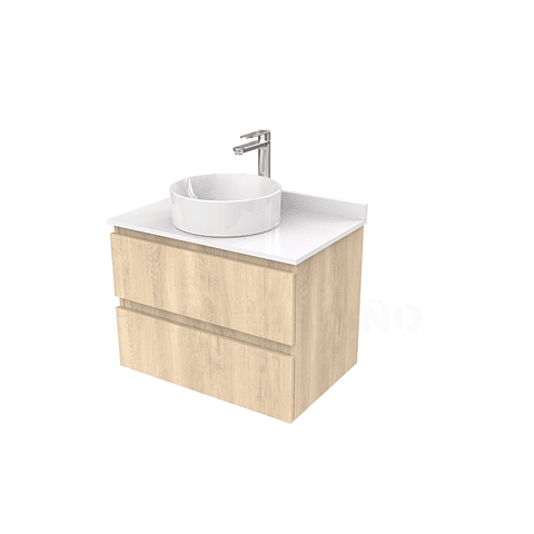 Mueble Vanitorio  para lavamanos sobreponer simple de 70 cm M2-730-SPA / Jerez