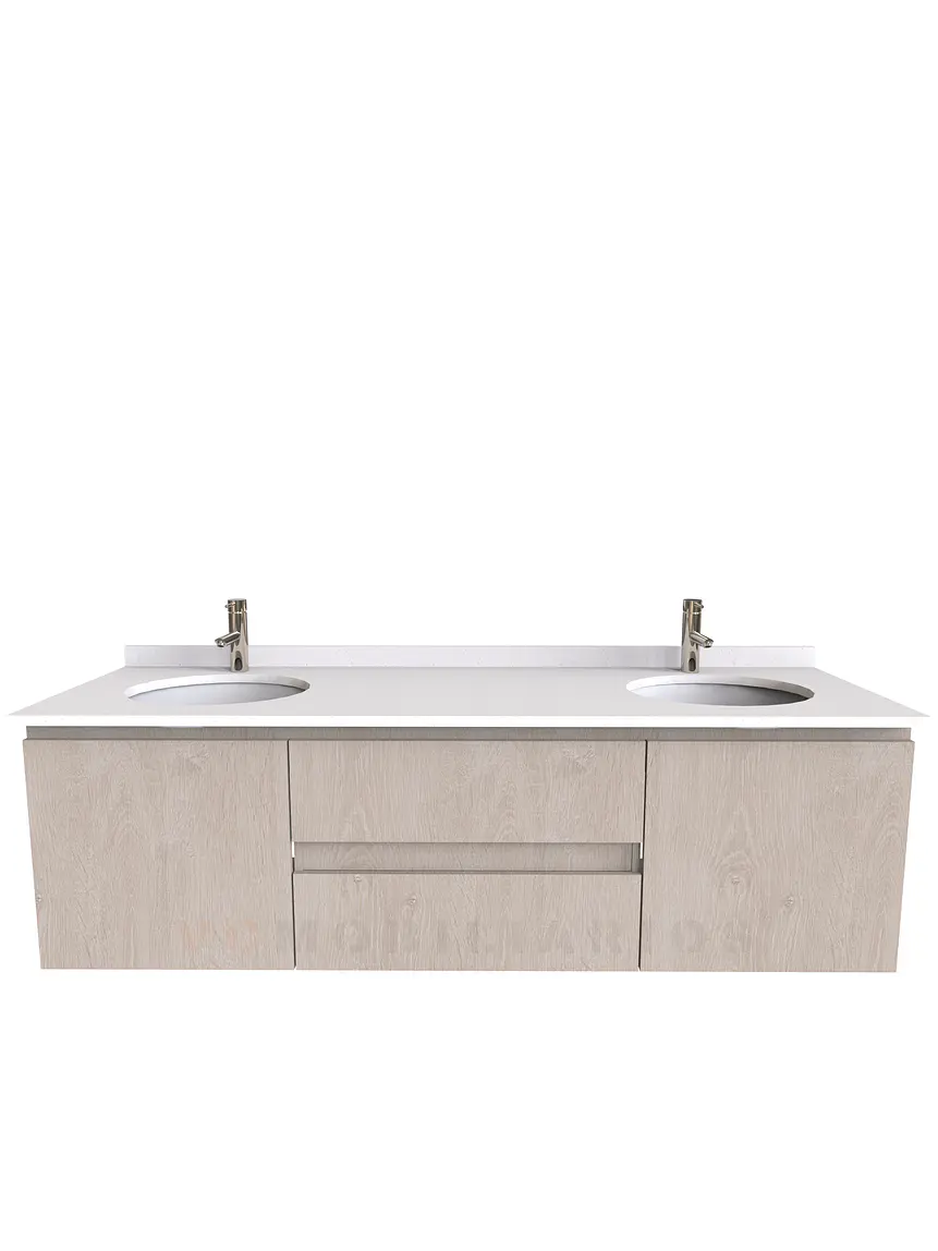 Mueble vanitorio Doble Aéreo  de 170 cm /  M2-1723 -DA / Provenzal - Especial 1