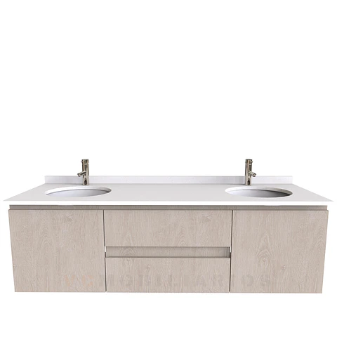 Mueble vanitorio Doble Aéreo  de 170 cm /  M2-1723 -DA / Provenzal - Especial
