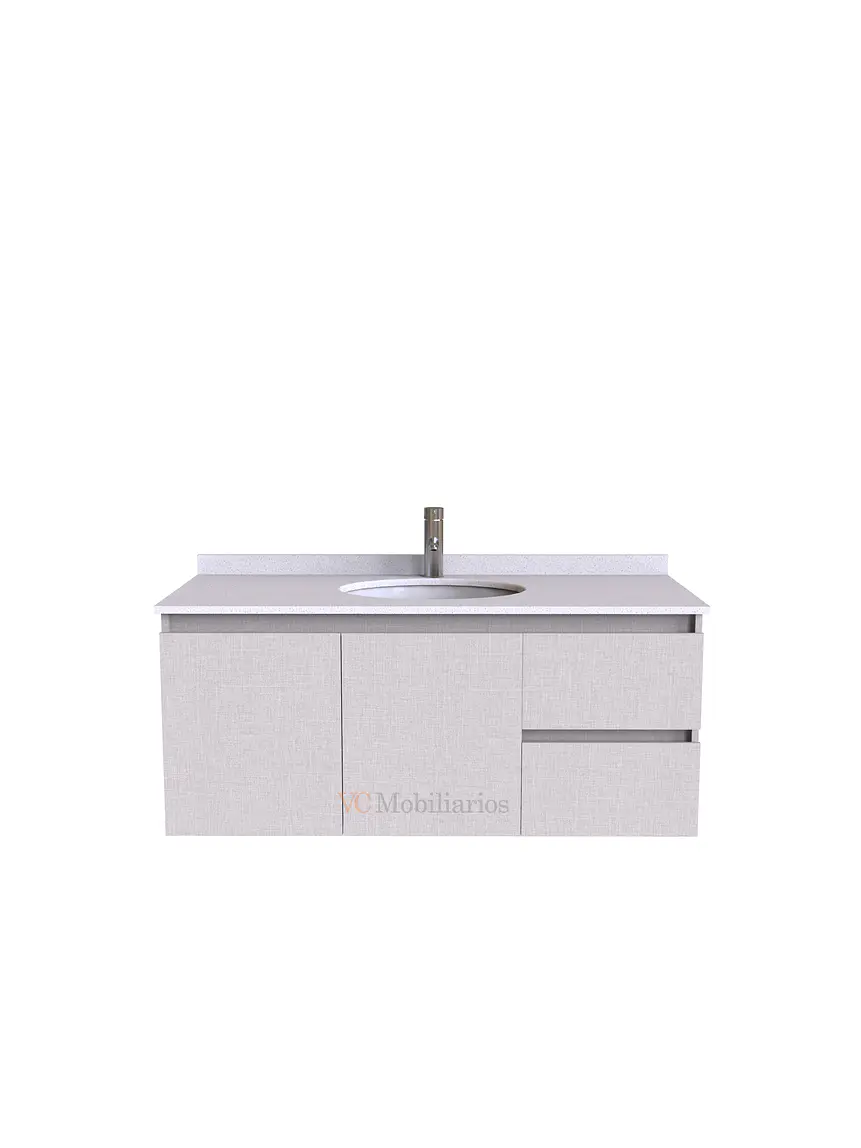 Mueble vanitorio aereo M2-1223-A / Giorno 1