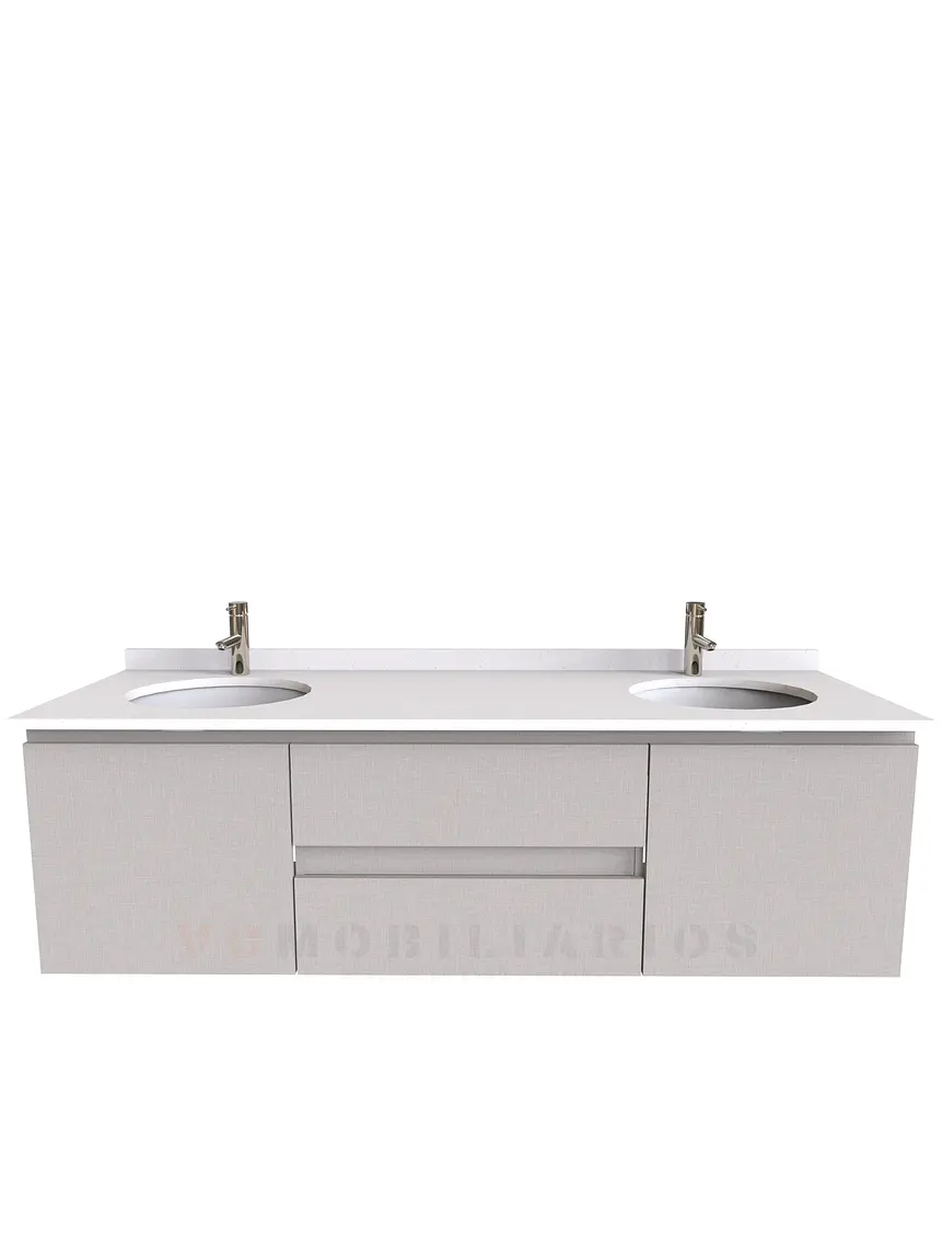 Mueble vanitorio Doble Aéreo  de 180 cm /  M2-1823 -DA / Giorno 1