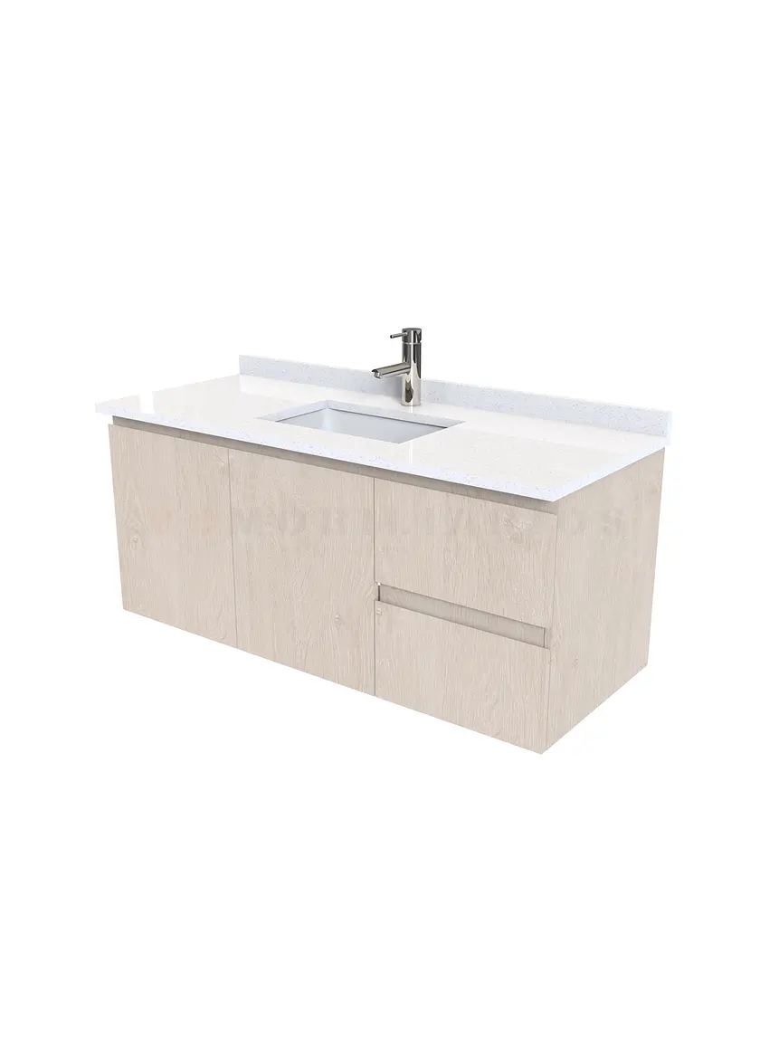 Mueble vanitorio aereo simple de 120cm  M2-1238-A / Provenzal 1