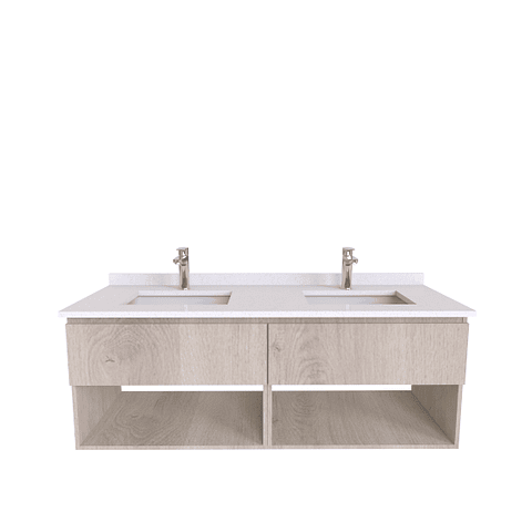 Mueble vanitorio Doble Aéreo  de 130 cm /  M9-1323 -DA / Jerez