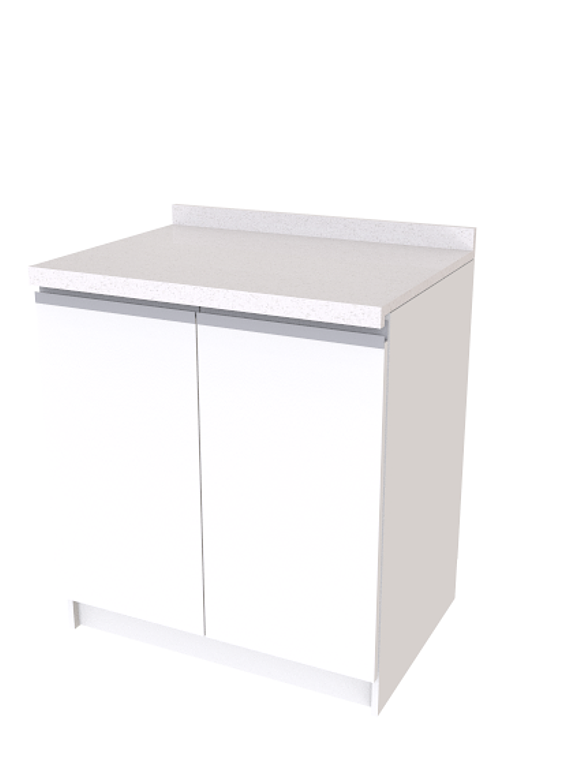 Mueble meson con cobierta de cuarzo M0-830 / Blanco 1