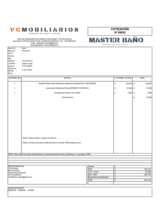 Cotizacion VC-000939 1