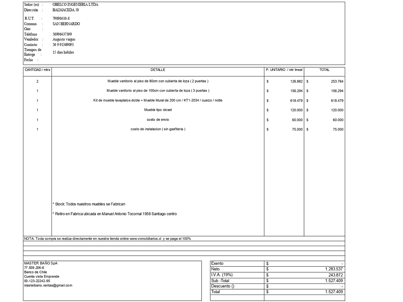 Cotizacion VC-000951 1
