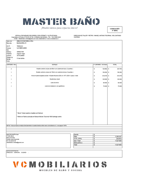 Cotizacion VC-000951 1