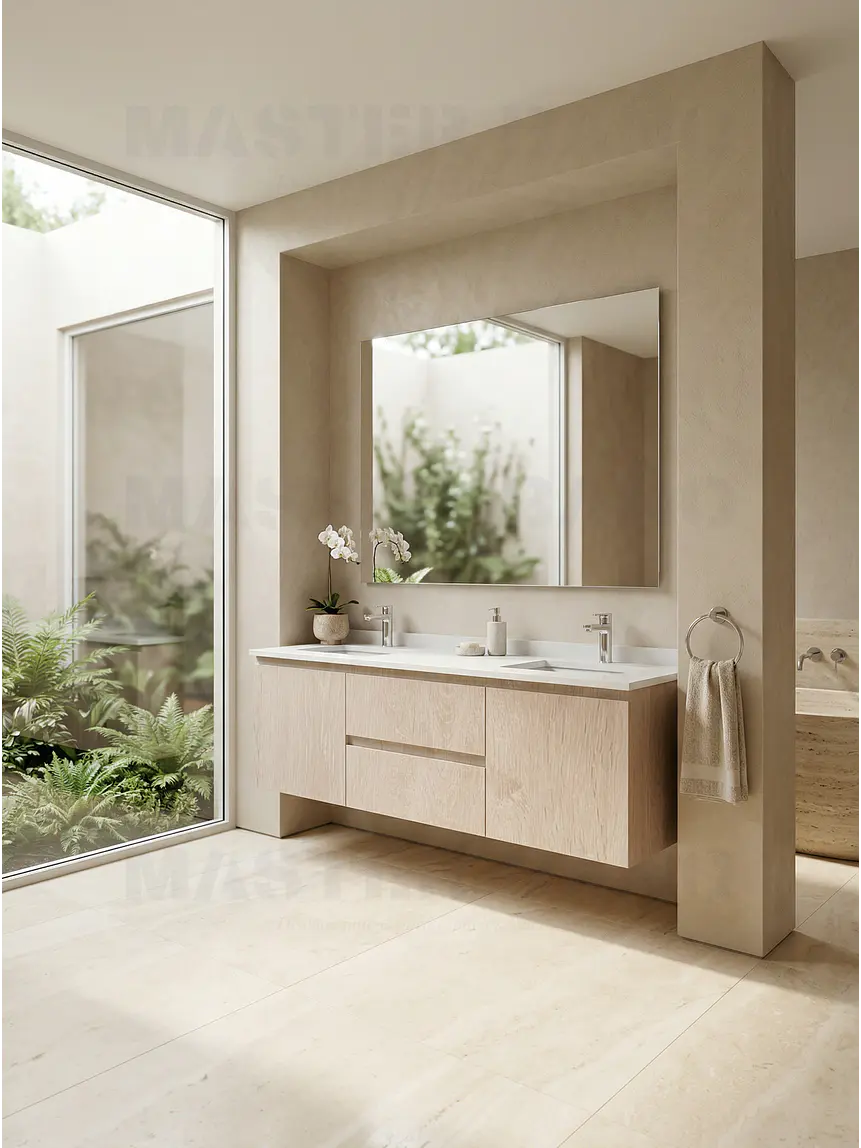 Mueble vanitorio Doble Aéreo  de 160 cm /  M2-1623 -DA / Provenzal 1