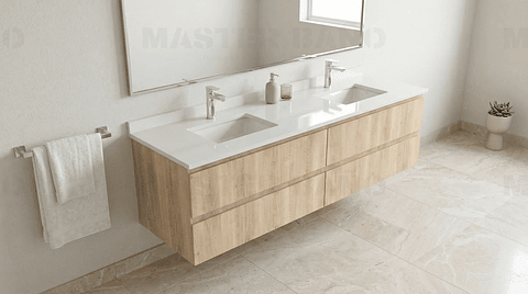 Mueble vanitorio Doble Aéreo  de 160 cm /  M4-1623 -DA / Jerez