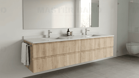 Mueble vanitorio Doble Aéreo  de 200 cm /  M2-2238 -DA / Jerez