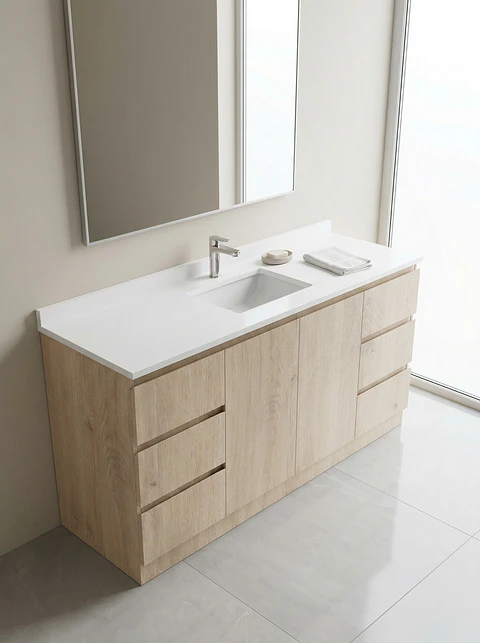 Mueble vanitorio simple al piso de 170 cm / M2-1738 / Jerez