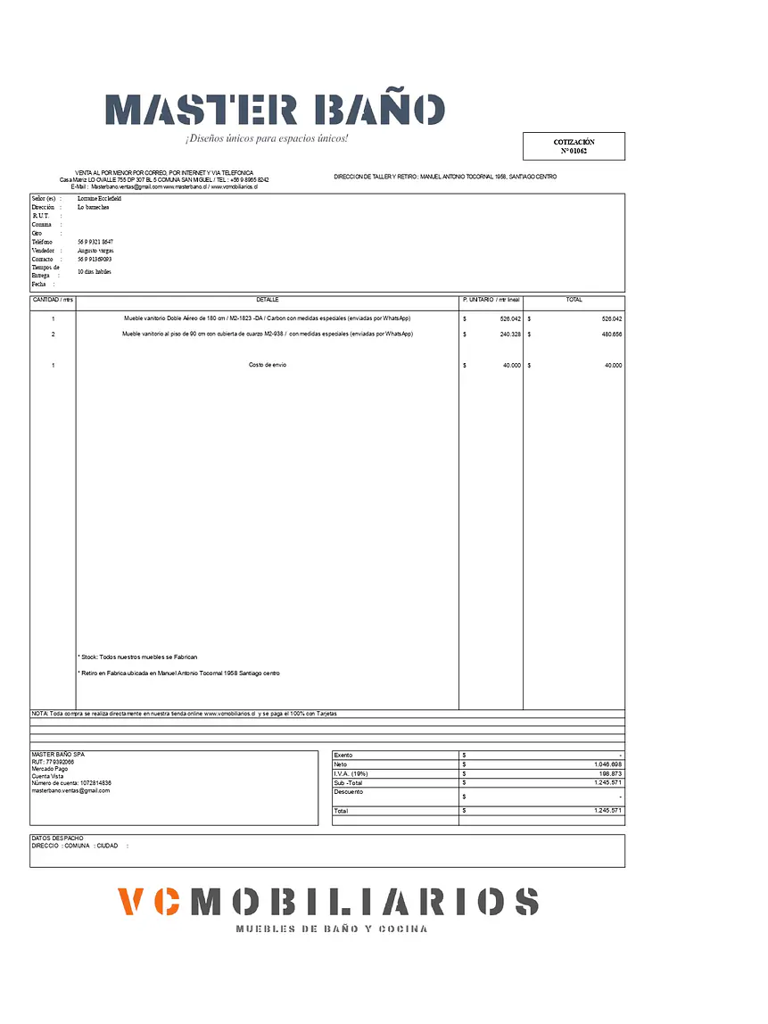Cotizacion VC-001062 1