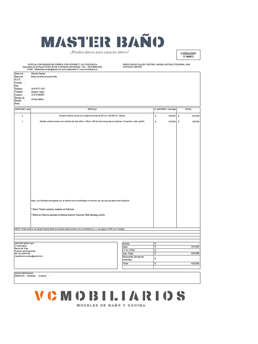 Cotizacion VC-001073 1