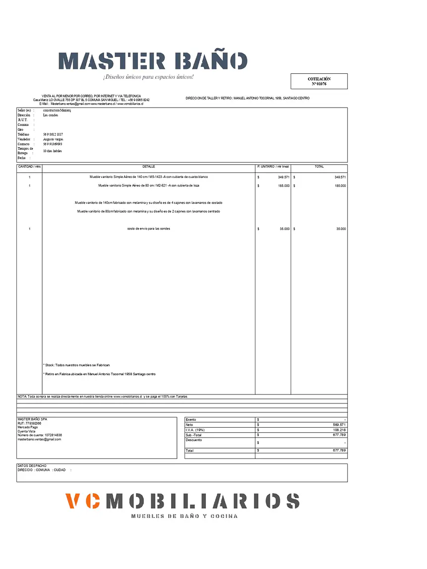 Cotizacion VC-001076 1