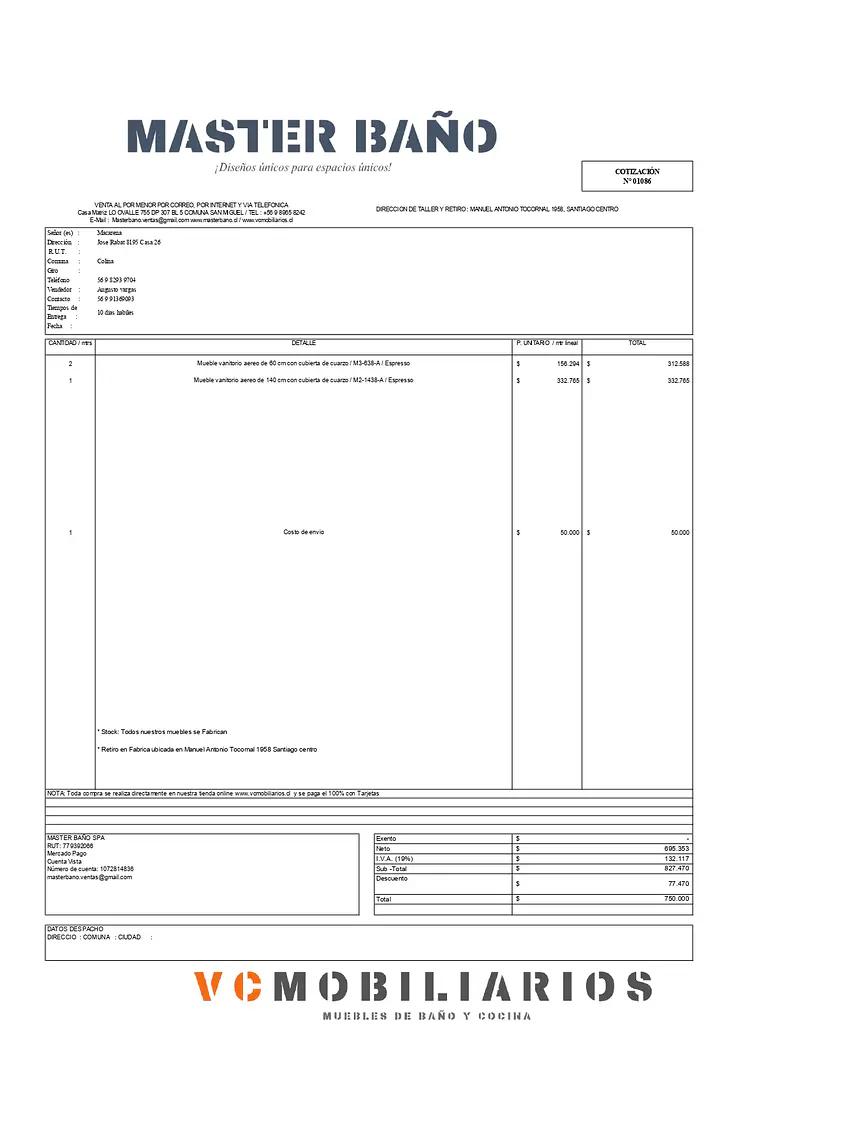 Cotizacion VC-001086 1