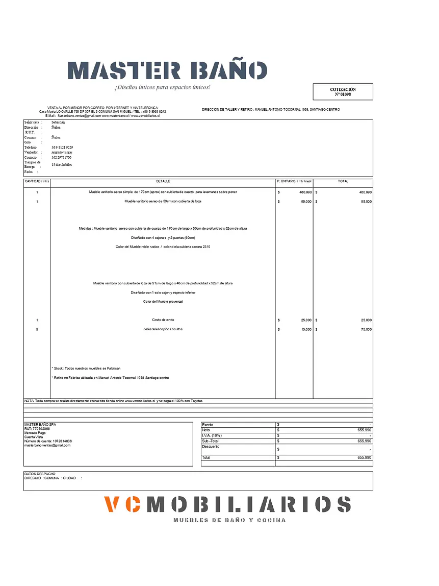 Cotizacion VC-001098 1