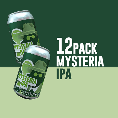 12 Pack"Mysteria IPA"