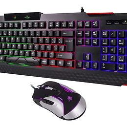 Kit Gamer Teclado Mouse Ultra Storm Chroma Usb