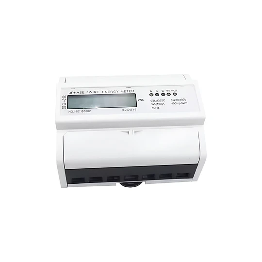 Medidor Trifasico Digital Kwh Din Ac 380v 5(100)a 50hz